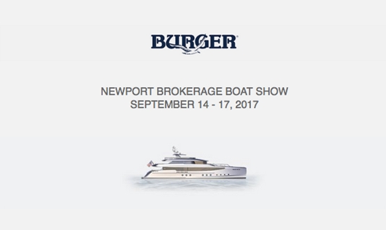 Image forBurger at Newport Brokerage Boat Show